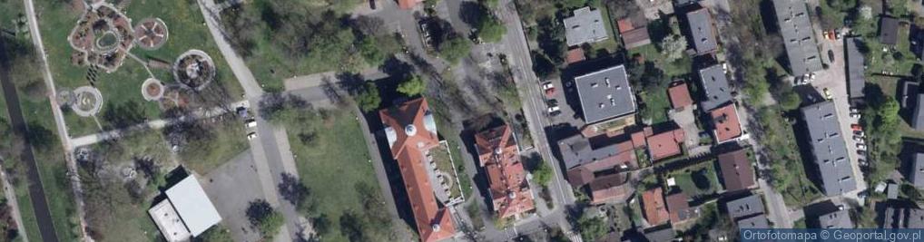 Zdjęcie satelitarne Związek Gmin i Powiatów Subregionu Zachodniego Województwa Śląskiego z siedzibą w Rybniku
