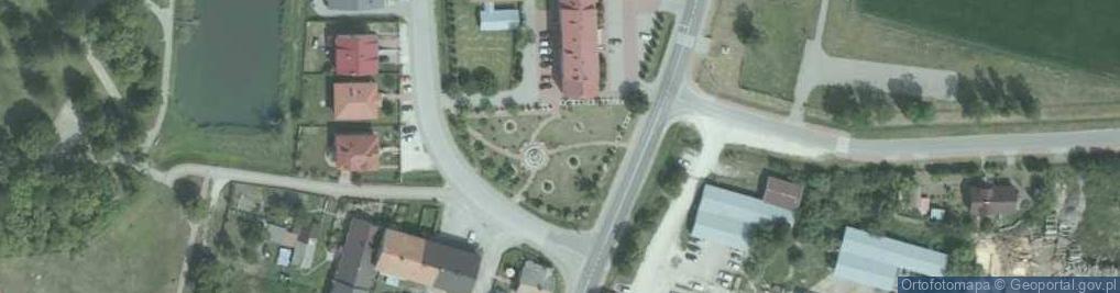 Zdjęcie satelitarne Fontanna