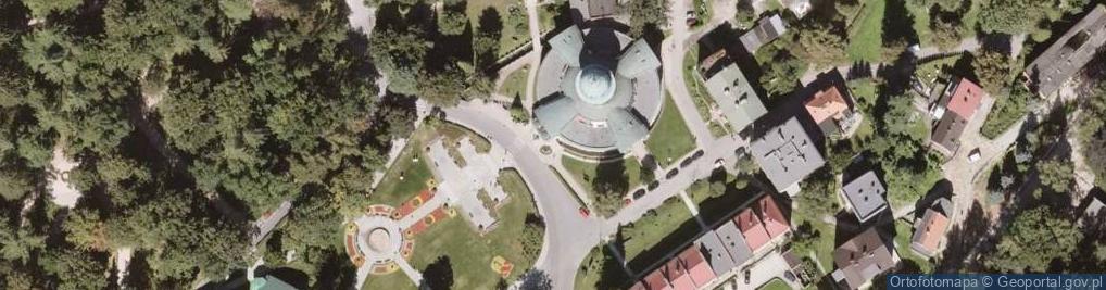 Zdjęcie satelitarne Fontanna