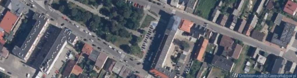 Zdjęcie satelitarne Kamienna fontanna