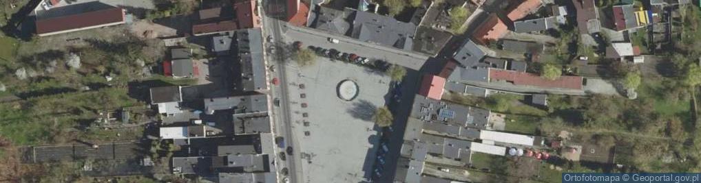 Zdjęcie satelitarne Tańcząca fontanna