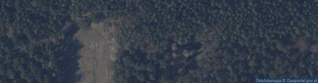 Zdjęcie satelitarne 9 Bateria Artylerii Stałej Lędowo-Ustka