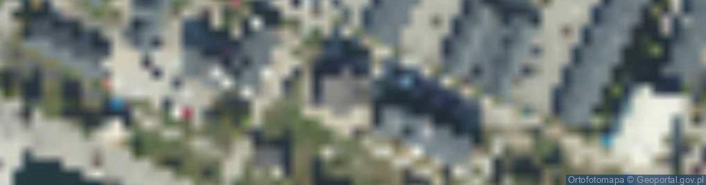 Zdjęcie satelitarne Ciężki niemiecki schron przeciwlotniczy T-750