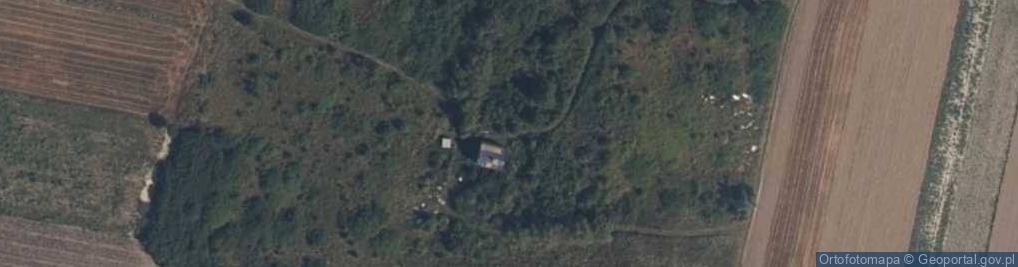 Zdjęcie satelitarne Dzieło D2 - punkt obrony Twierdzy Modlin