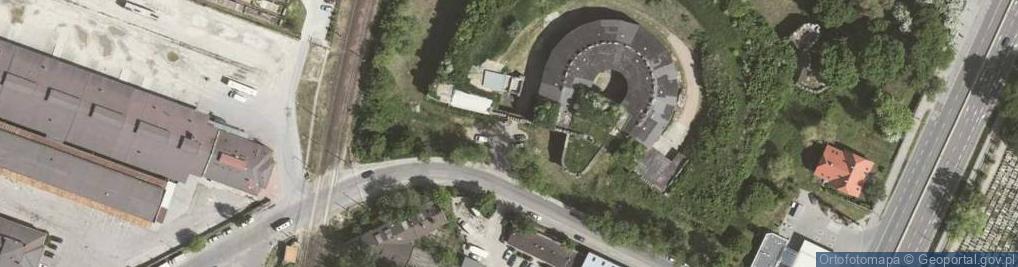 Zdjęcie satelitarne Fort 12 Luneta Warszawska
