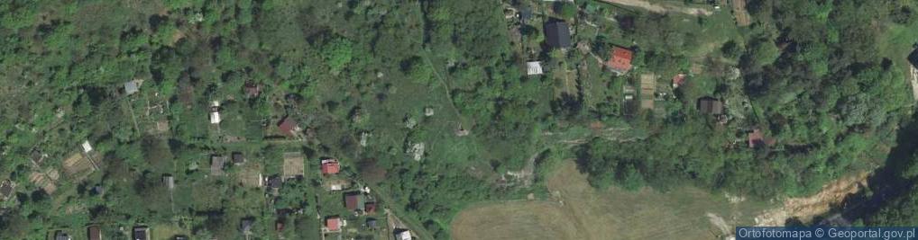 Zdjęcie satelitarne Fort 34 Krępak (Bielany) - tradytor