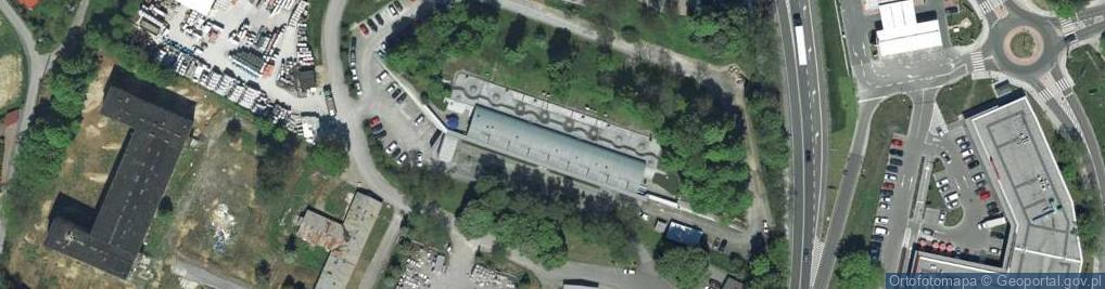 Zdjęcie satelitarne Fort 47a Węgrzce