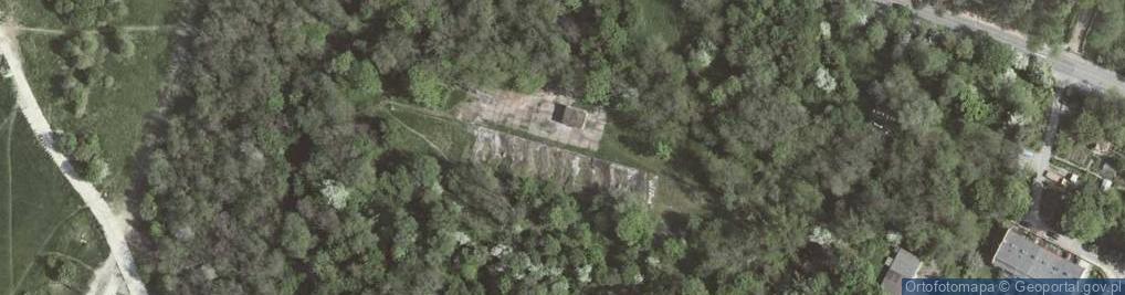 Zdjęcie satelitarne Fort 52 Borek