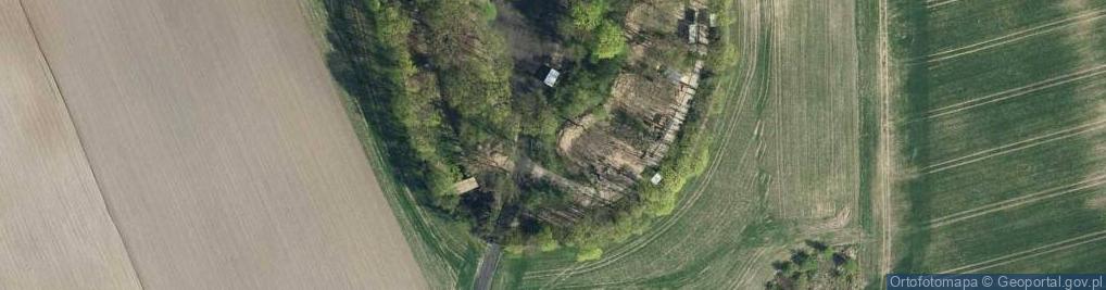 Zdjęcie satelitarne Fort nr 7