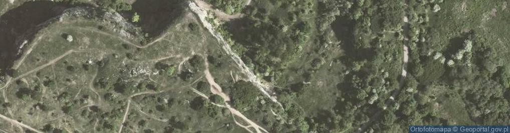 Zdjęcie satelitarne Kawerna Zakrzówek 2