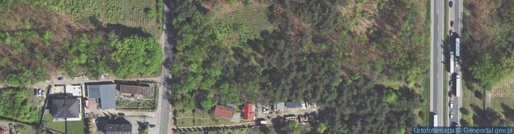 Zdjęcie satelitarne kochbunkier bojowy