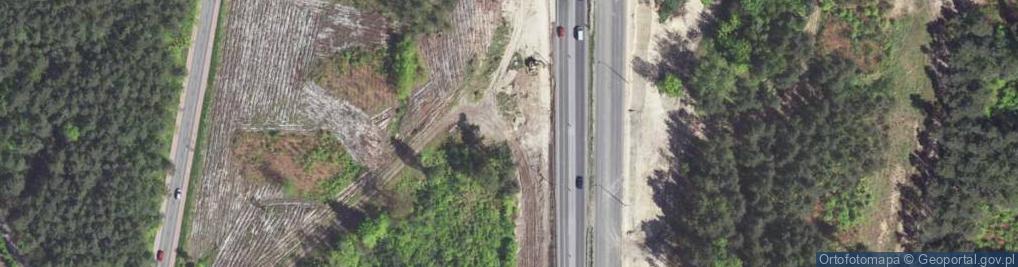 Zdjęcie satelitarne kochbunkier bojowy