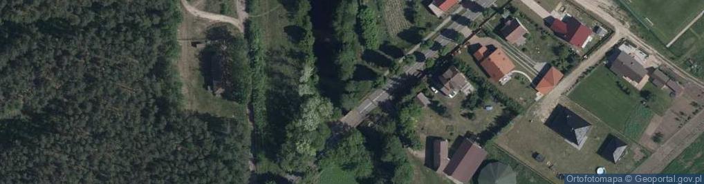 Zdjęcie satelitarne Most forteczny K603a
