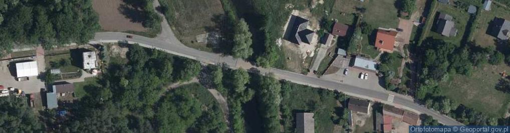 Zdjęcie satelitarne Most forteczny K603b