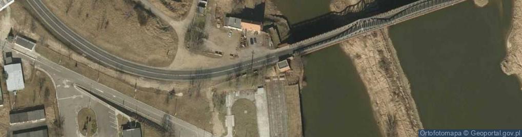 Zdjęcie satelitarne Most ufortyfikowany
