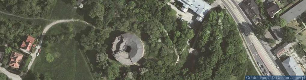 Zdjęcie satelitarne Prochownia Fortu 31 św. Benedykt