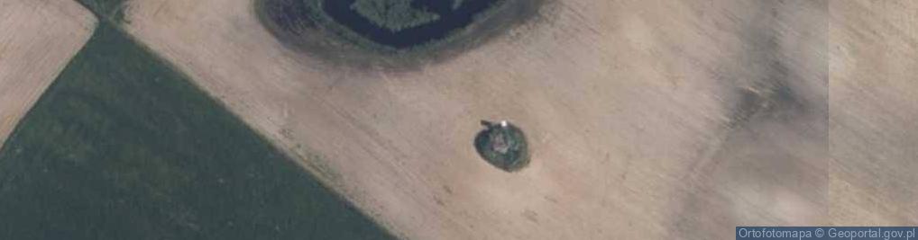 Zdjęcie satelitarne Ruiny bunkra