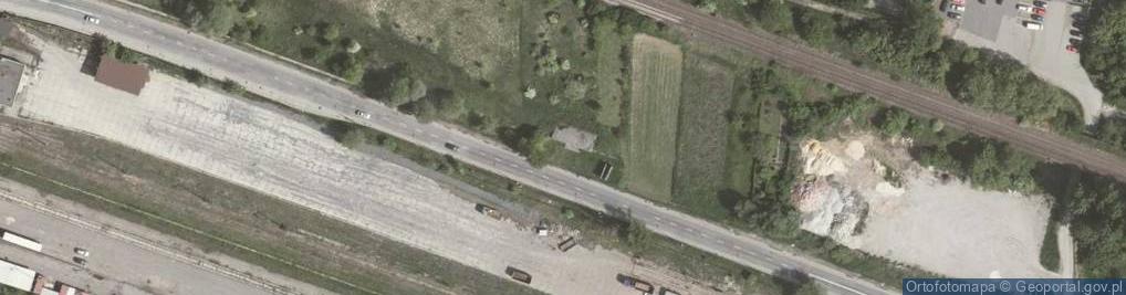 Zdjęcie satelitarne Schron amunicyjny Dłubnia