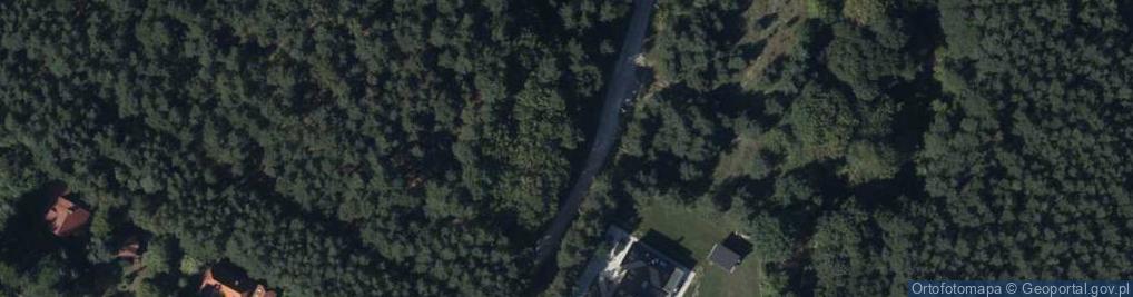 Zdjęcie satelitarne Schron bojowy dla KM z 1915-1918 roku