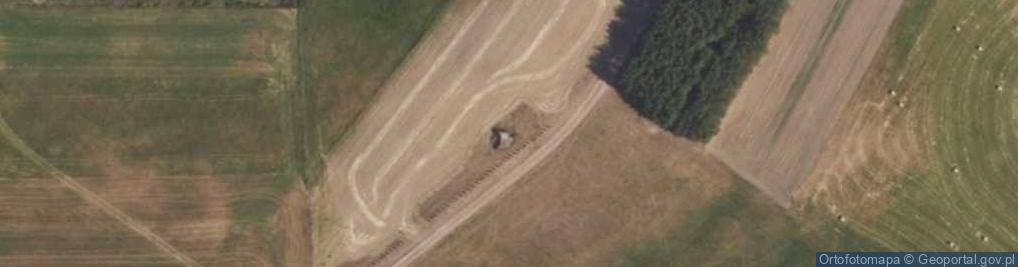 Zdjęcie satelitarne Schron bojowy dwustronny