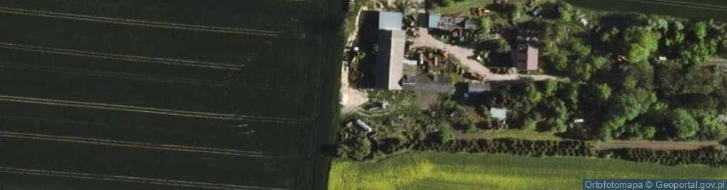 Zdjęcie satelitarne Schron bojowy dwustronny