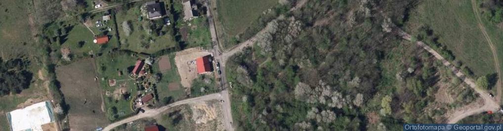 Zdjęcie satelitarne Schron bojowy prawostronny