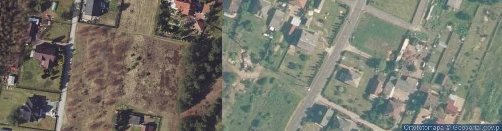 Zdjęcie satelitarne Schron dowodzenia baterią Flak