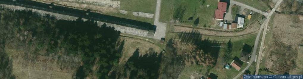 Zdjęcie satelitarne Schron kolejowy