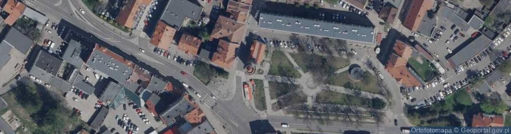 Zdjęcie satelitarne Schron wartowniczy