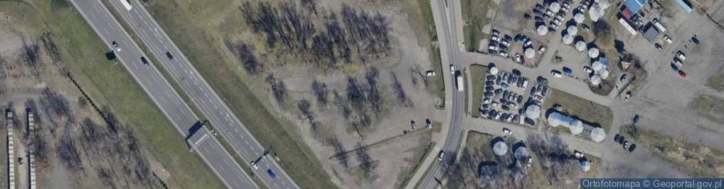 Zdjęcie satelitarne Stanowisko Flak