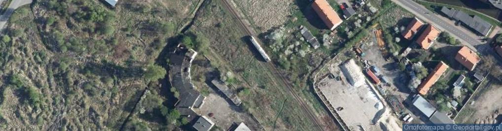 Zdjęcie satelitarne Stanowisko przeciwlotnicze