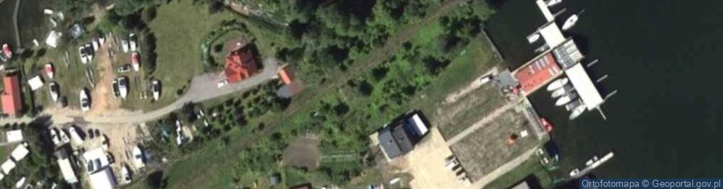 Zdjęcie satelitarne Wartownia przy moście kolejowym