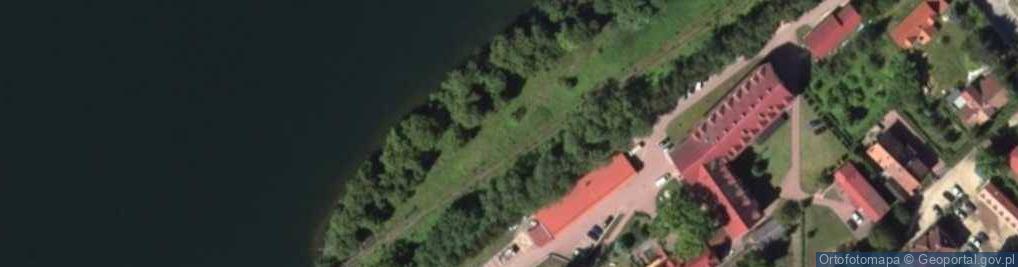 Zdjęcie satelitarne Wartownia przy moście kolejowym
