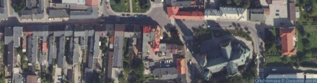 Zdjęcie satelitarne Sklep Przemysłowy Tyrawska M i Maniecki z