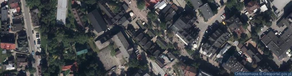 Zdjęcie satelitarne Sklep Regionalny Zornica Gąsienica Makowska Ewa