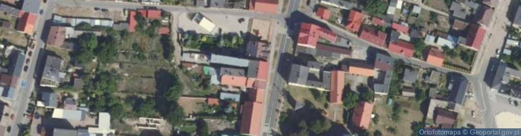 Zdjęcie satelitarne Sklep Wielobranżowy Koniczynka