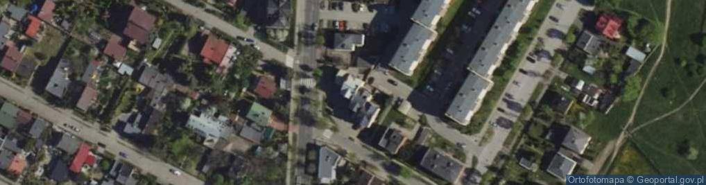 Zdjęcie satelitarne Usługi Optyczne Ksero Sklep Wielobranżowy