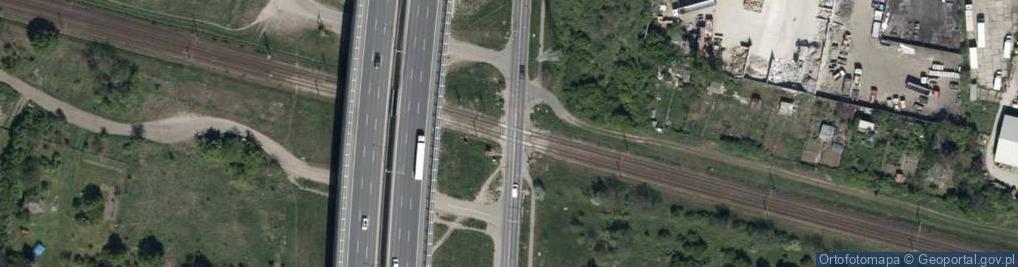Zdjęcie satelitarne Czerwone światło Fotoradar