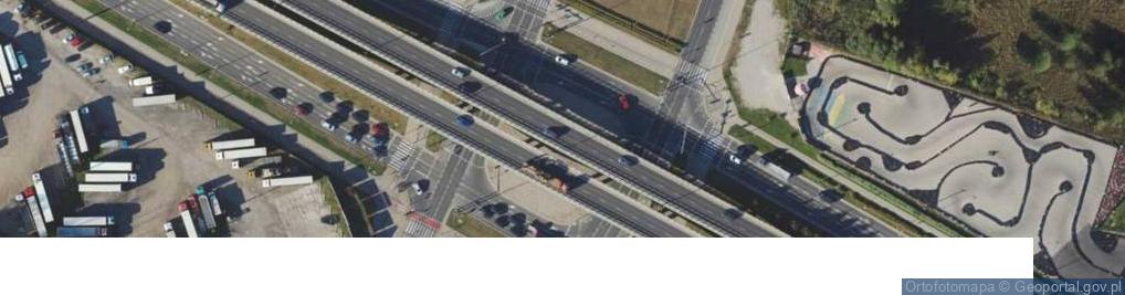 Zdjęcie satelitarne Fotoradar czerwone światło - Białystok, Piastowska/Sosabowskiego