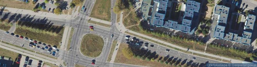 Zdjęcie satelitarne fotoradar