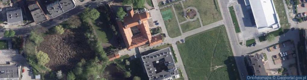 Zdjęcie satelitarne Klasztor Franciszkanów