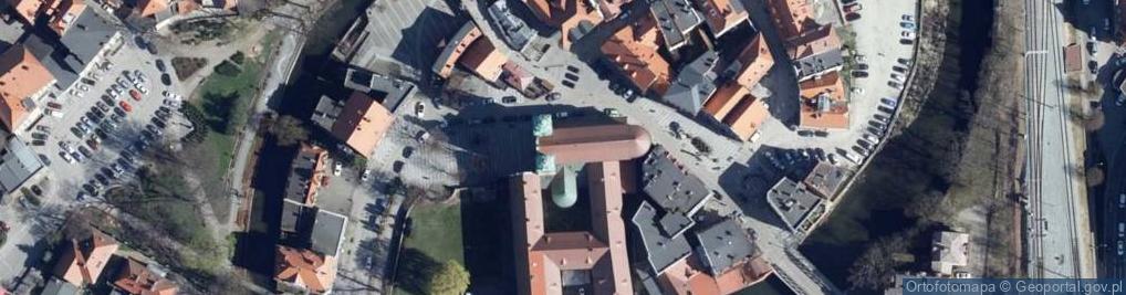Zdjęcie satelitarne Klasztor Zakonu Braci Mniejszych