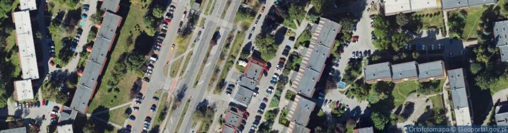 Zdjęcie satelitarne Adam Skrzyński Studio Fryzjerskie As