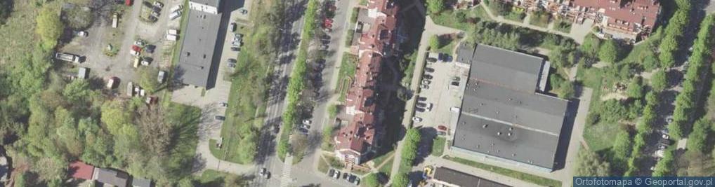 Zdjęcie satelitarne Atena Studio Mody Fryzjerskiej