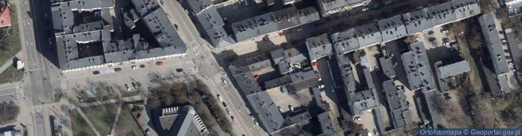 Zdjęcie satelitarne Brzytwa Zakład Fryzjerski