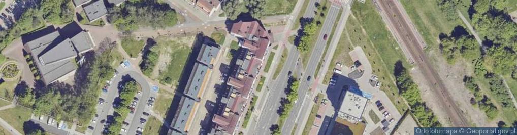 Zdjęcie satelitarne Fryzjer Solarium Graża