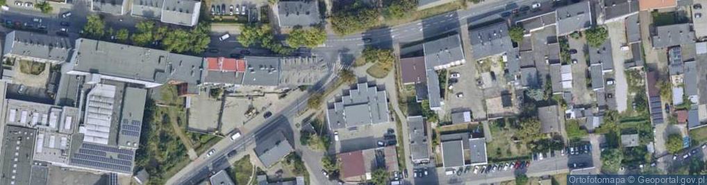 Zdjęcie satelitarne Fryzjernia