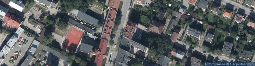 Zdjęcie satelitarne Fryzjerstwo Damsko Męskie Inspiracje Raczka Janina Michalczyk Tomasz