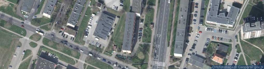 Zdjęcie satelitarne Fryzjerstwo Damsko Męskie Kamila Beata Kamila Rutkowska & Beata Zawerbna