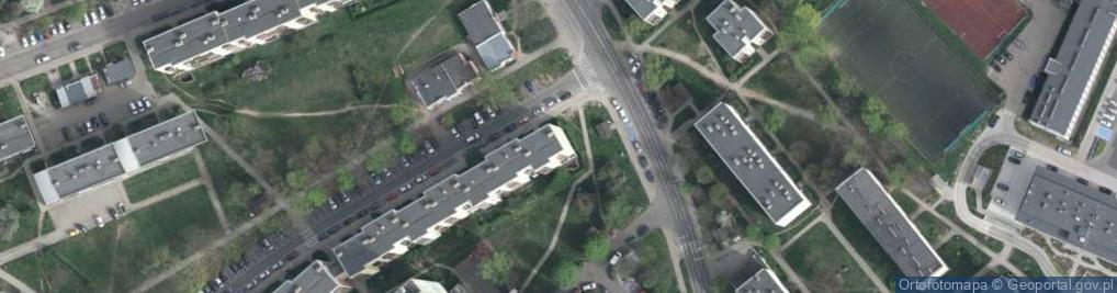 Zdjęcie satelitarne Fryzjerstwo